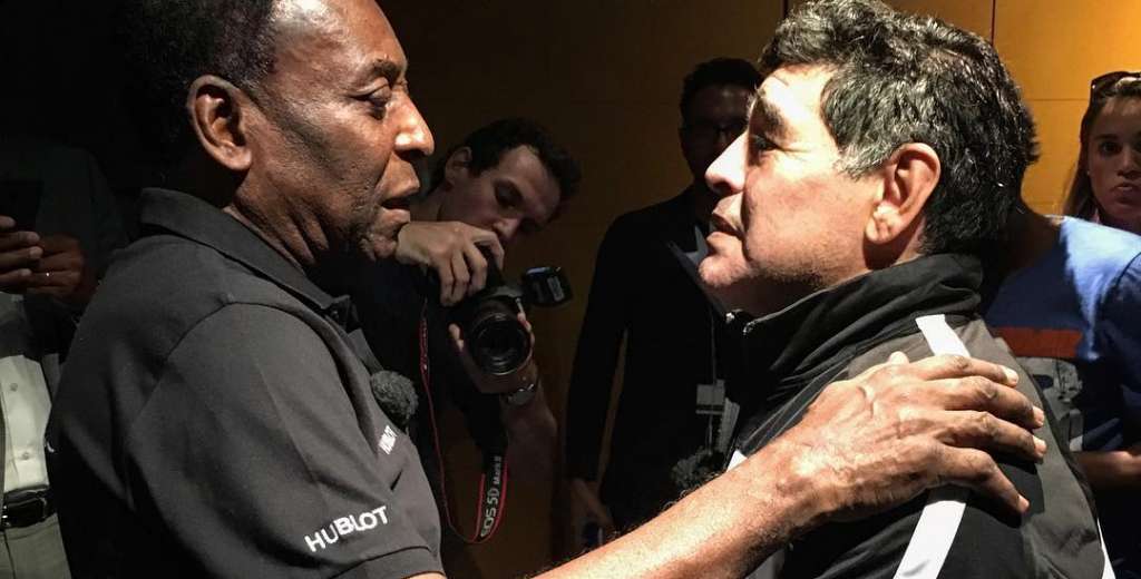 "Pelé fue mucho mejor jugador que Maradona"