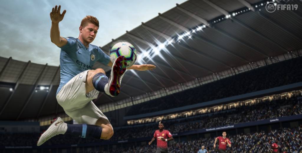 La reacción del hijo de De Bruyne al recibir el FIFA 19