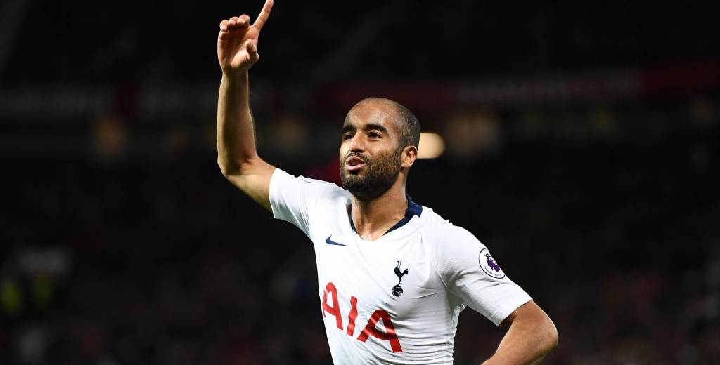 Lucas Moura encontró su lugar en el Tottenham