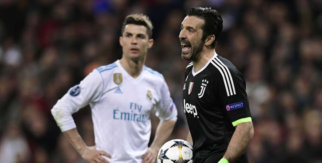 El brillante gesto de Buffon a Cristiano tras el golazo de chilena