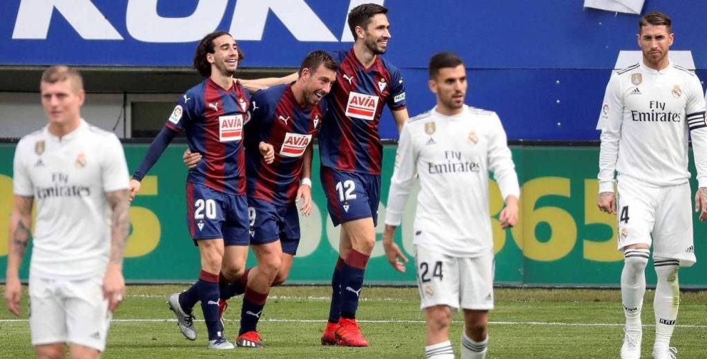 El extraordinario tuit del Eibar luego de golear al Real Madrid