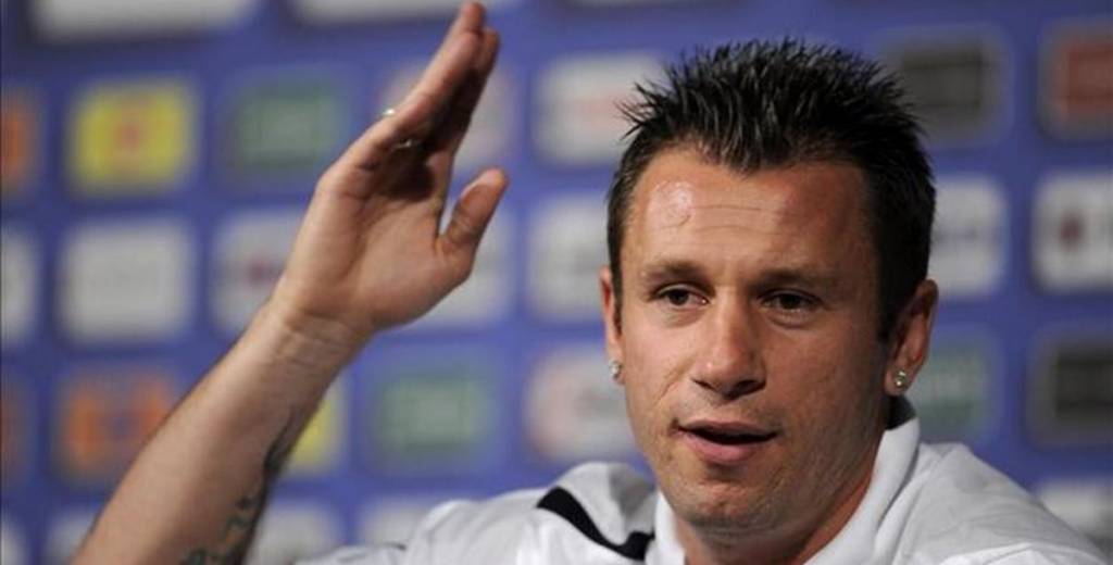 River delira con Antonio Cassano: "Tienen un jugador que cambiará el fútbol"