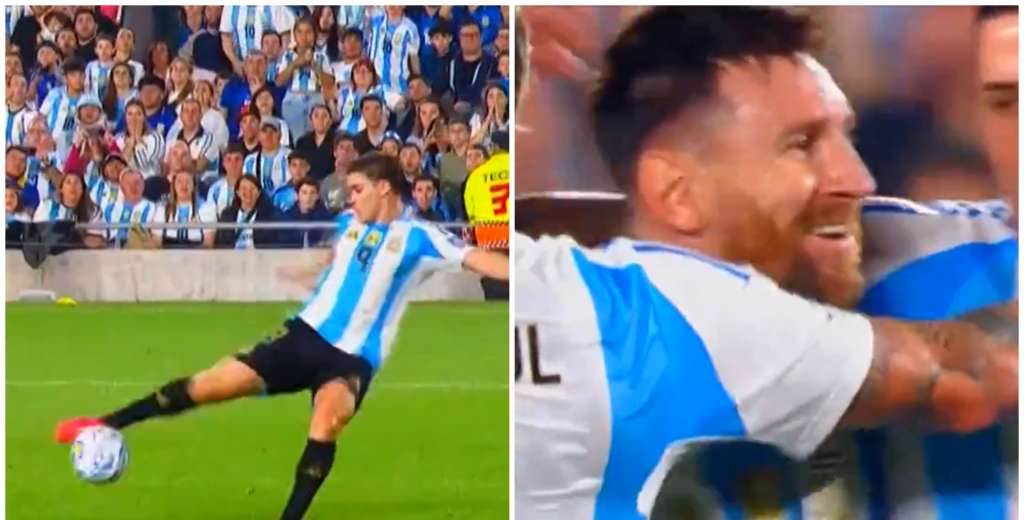 Messi los durmió a todos: la asistencia brutal y el golazo de Julián Álvarez