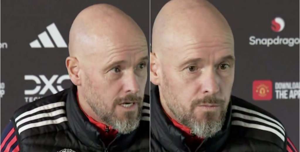 Ten Hag se indigna: "Están creando historias, no entiendo por qué no me creen"