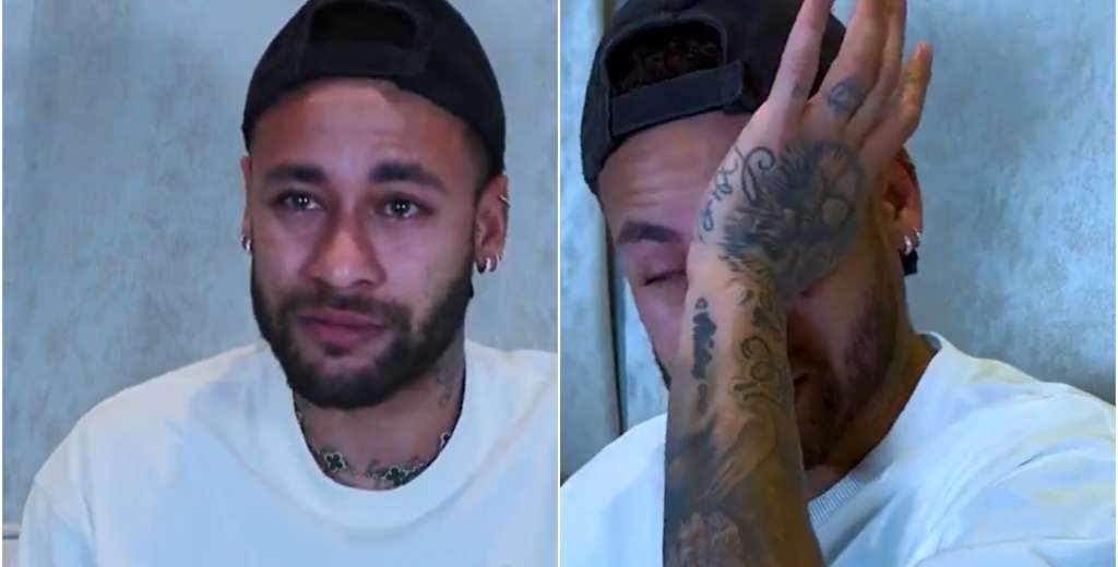 El conmovedor llanto de Neymar: "Esto me duele mucho..."