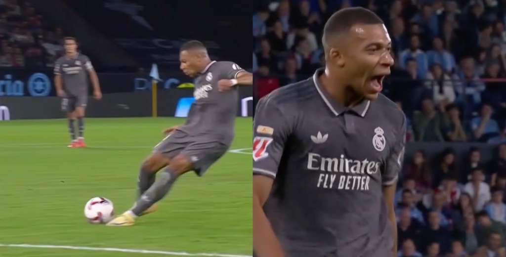 Impresionante: a Mbappé le quedó picando y clavó un golazo brutal