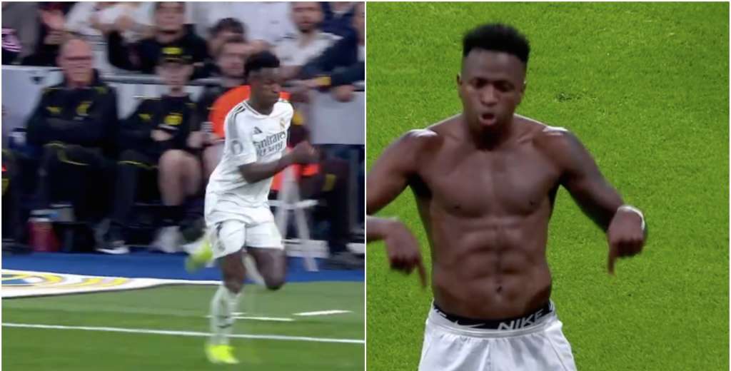 Será Balón de Oro: Vinicius, corre 90 metros al minuto 85 y marca un golazo épico