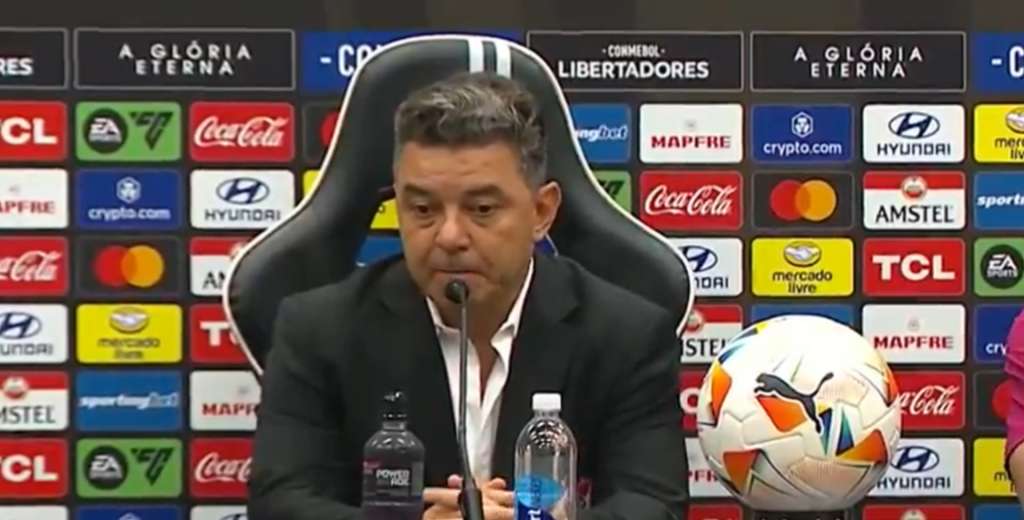 Gallardo liquidó a sus jugadores: "Nos hacen goles fáciles"