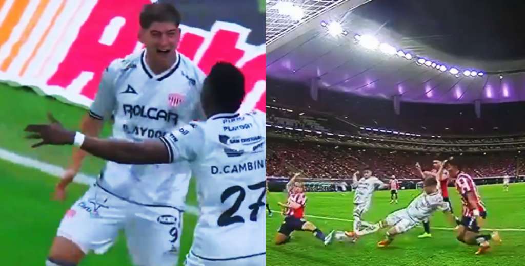 La joya argentina de Necaxa que festejó ante Chivas: quién es Tomás Badaloni