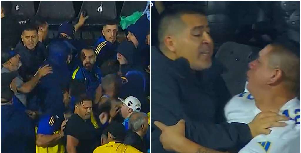 Riquelme evitó una guerra total: frenó a toda la barra de Boca cara a cara