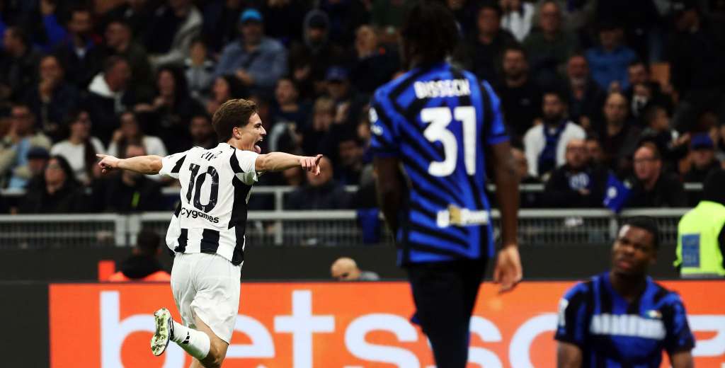 Histórico partidazo en Italia: Inter y Juventus terminaron 4-4