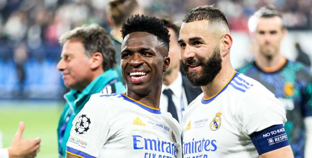 La publicación brutal de Benzema tras el Balón de Oro en apoyo a Vinicius