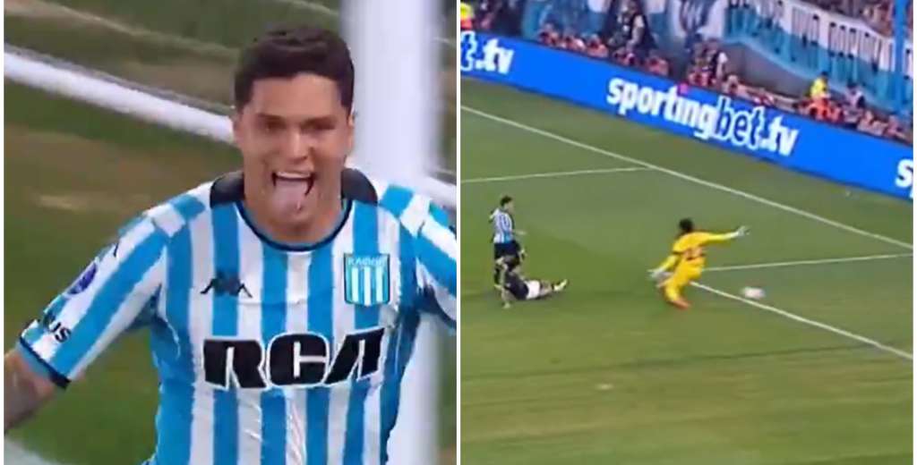 Quintero marcó un golazo, se arrodilló y se puso a llorar