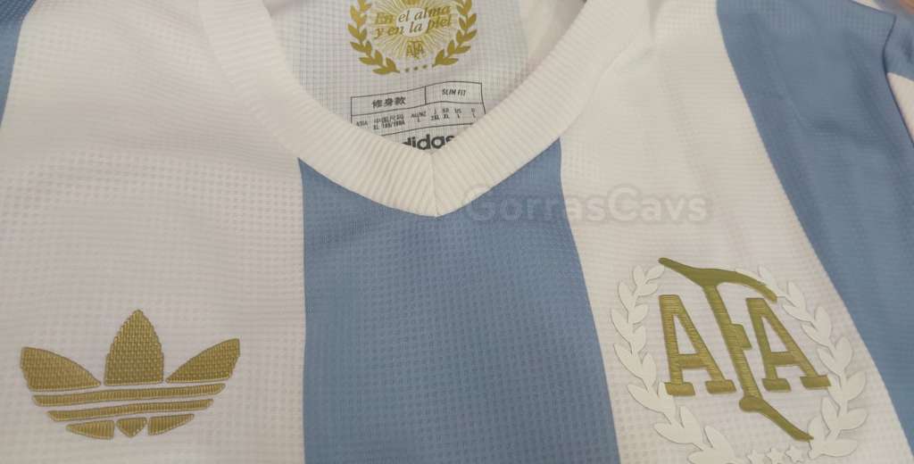 Es única: la camiseta especial de Adidas por sus 50 años con Argentina