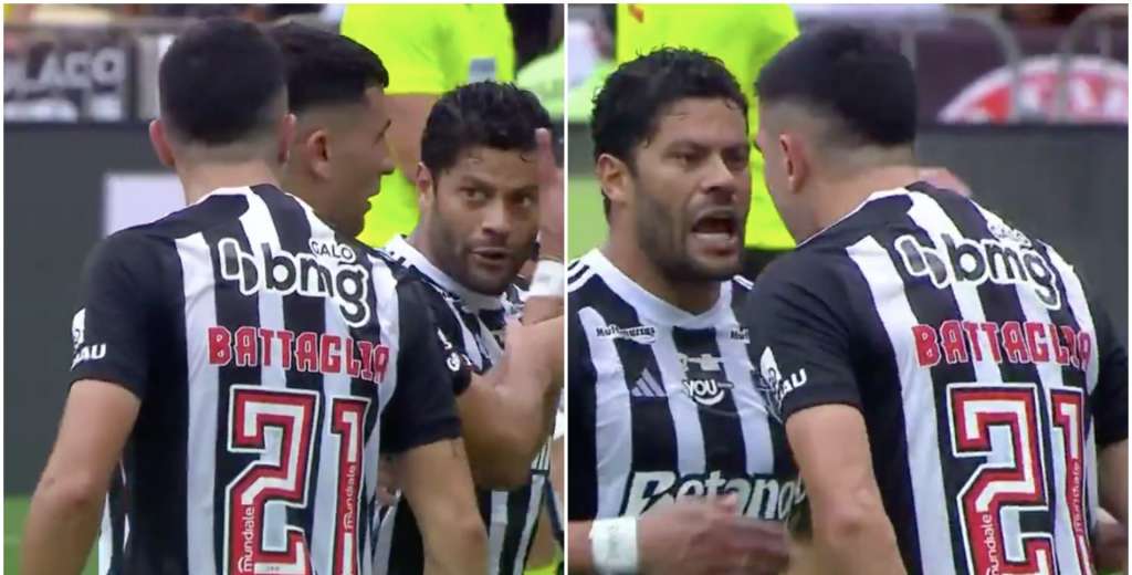 Flamengo bailó al Mineiro y Hulk se peleó con Battaglia: "En el vestuario..."