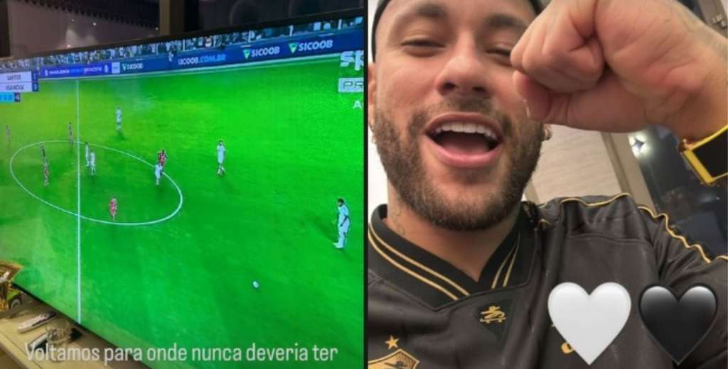 El guiño de Neymar a Santos, a las puertas de su regreso al Brasileirao