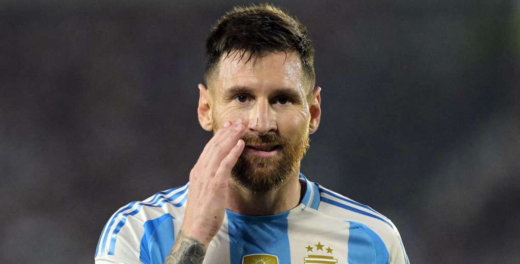 Messi en el trofeo Kopa: lo tiene en la selección y lo votó tercero