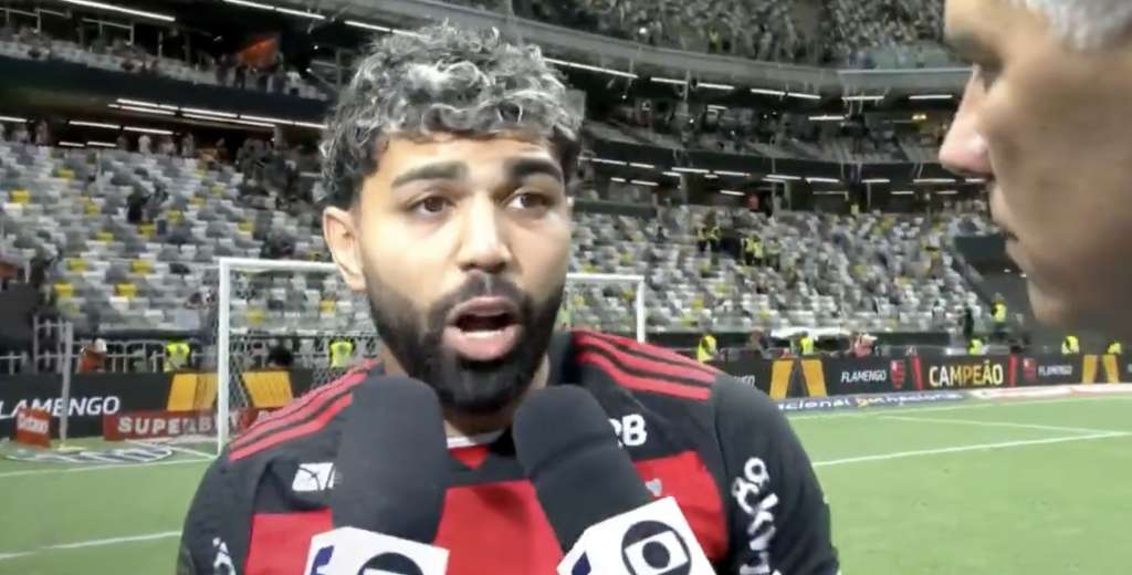 Flamengo campeón y Gabigol suelta la bomba: "Me voy del club, fue lo último..."