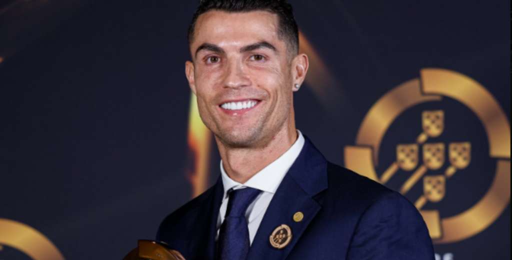 Cristiano fue premiado y habló de su meta de mil goles: "Ahora vivo el momento"