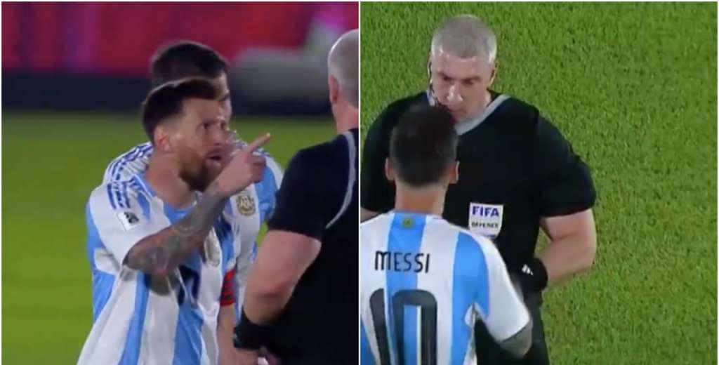 Messi en llamas, le gritó la peor frase a Daronco: "Vos sos un..."