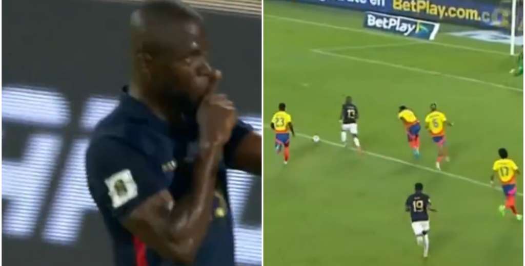 Los mandó a callar: Enner Valencia y el golazo de su vida contra Colombia