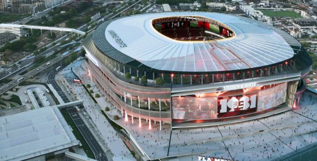 Más grande que el Bernabéu: Flamengo tendrá estadio nuevo por 330 millones