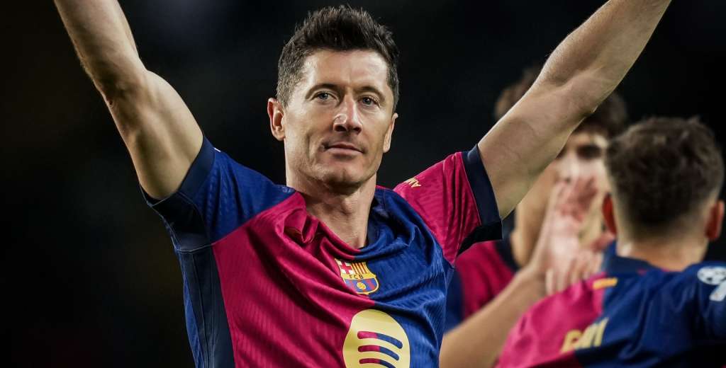 Lewandoswki centenario: Barcelona goleó al Brest y sigue a paso firme