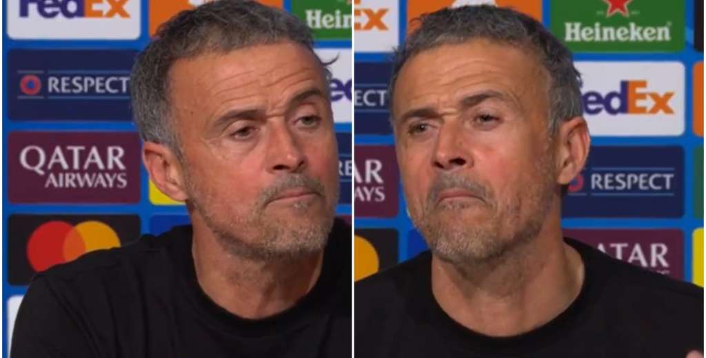 Luis Enrique furioso con una periodista: "¿El culpable?, tranquila aquí..."