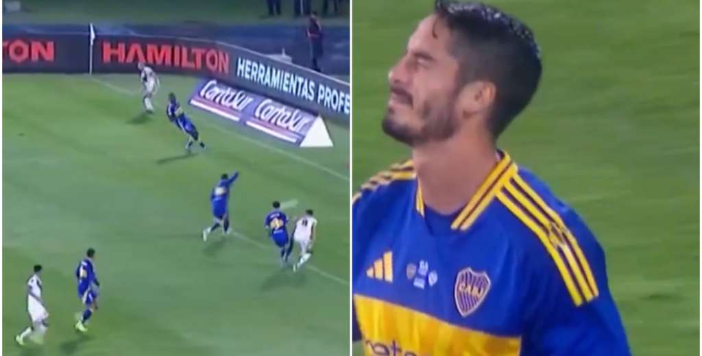 Figal y el error de su vida: se llevó puesta la pelota y la metió en contra