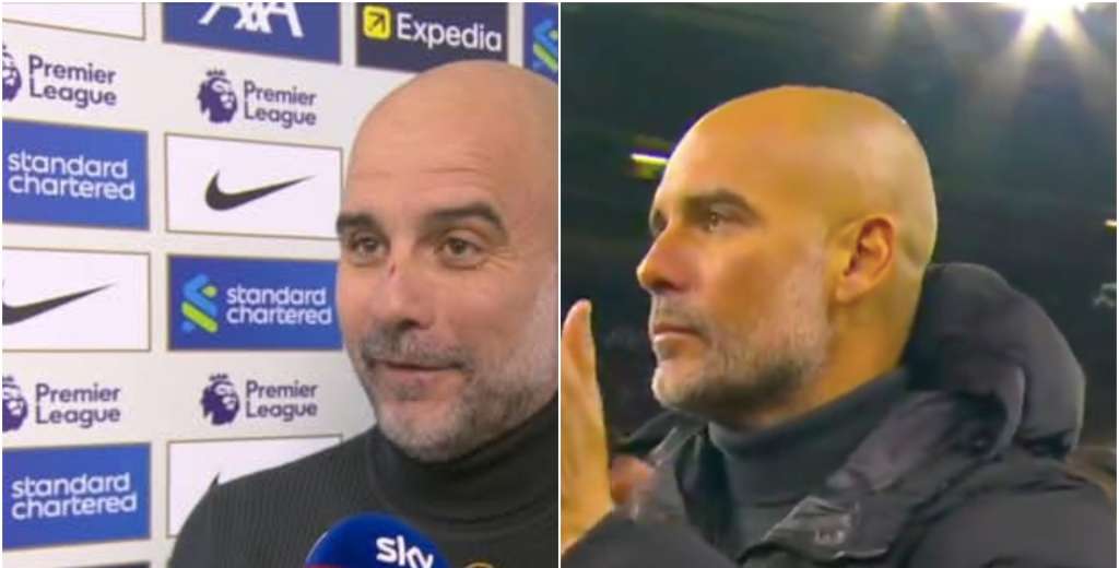 Termina el partido en Anfield y Guardiola destroza al Liverpool: "Yo estoy..."