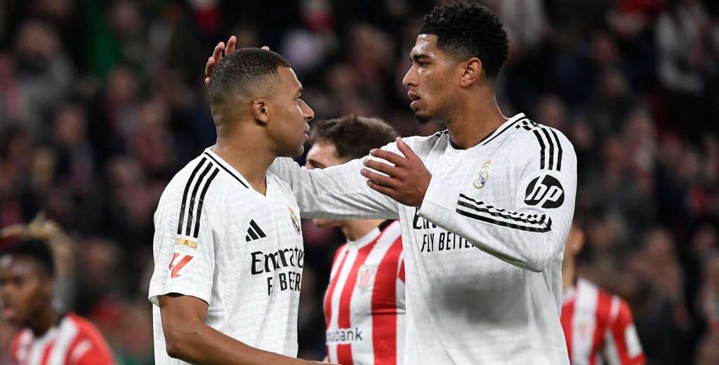 Otra mala noche del Real Madrid: perdió 2-1 contra el Athletic Bilbao