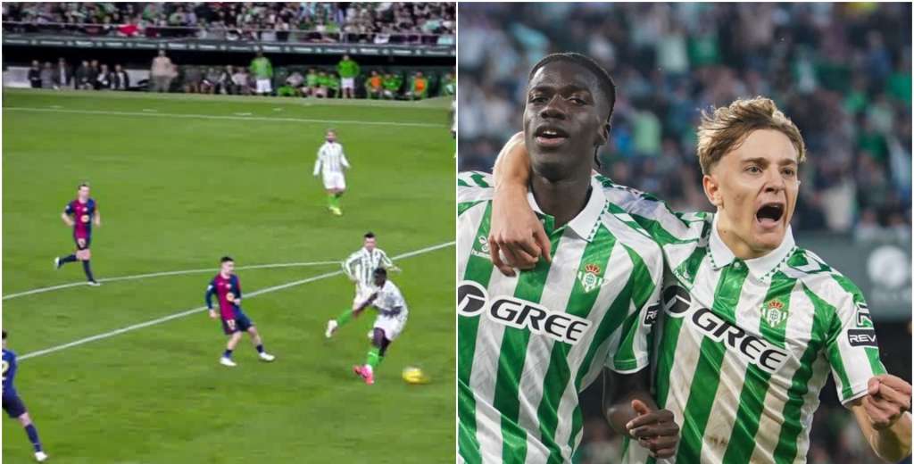 El Betis le empató al Barcelona sobre la hora: el gol agónico de Assane Diao