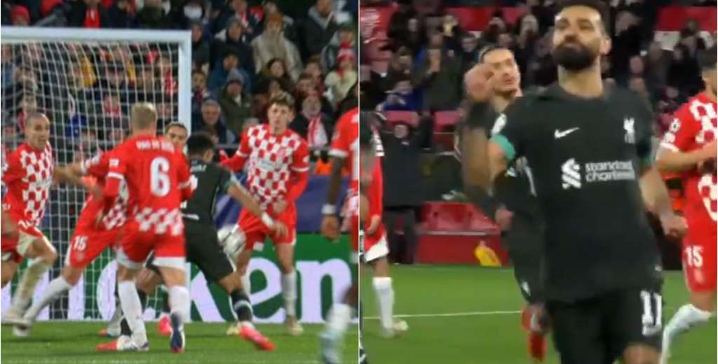 Polémico penal y arriba el Liverpool: Salah cambió por el gol el dudoso penal