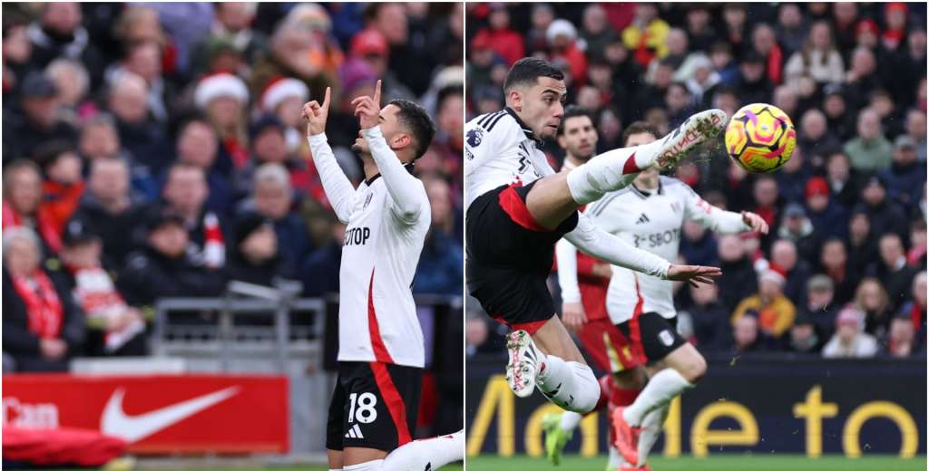 Un golpe rápido en Anfield: el golazo de Andreas Pereira al Liverpool