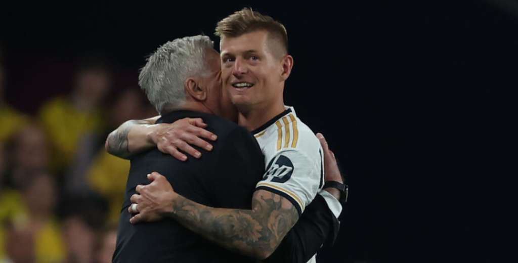 Kroos no olvida al Madird y elogia a Ancelotti: "Llegue con él y termine con él"