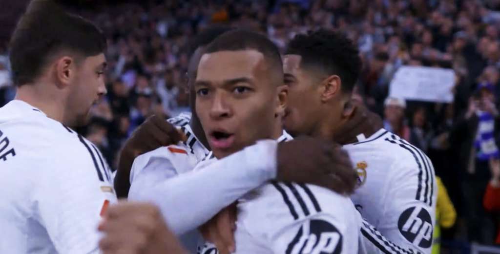 Ahora está imparable: el golazo al ángulo de Mbappé al Sevilla