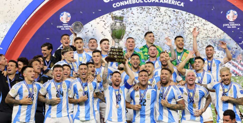 Argentina, dueña de la Copa America 2024