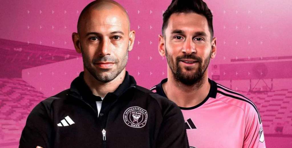 El tapado de Mascherano en Inter Miami: quiere juntarlo con Messi y Suárez