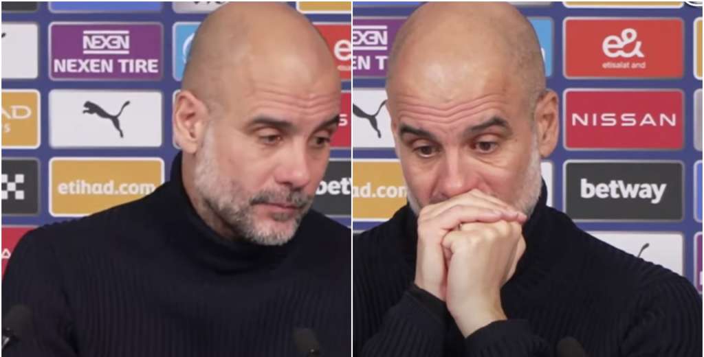 Guardiola llega a rueda de prensa e impacta a todos: no puede más con el City