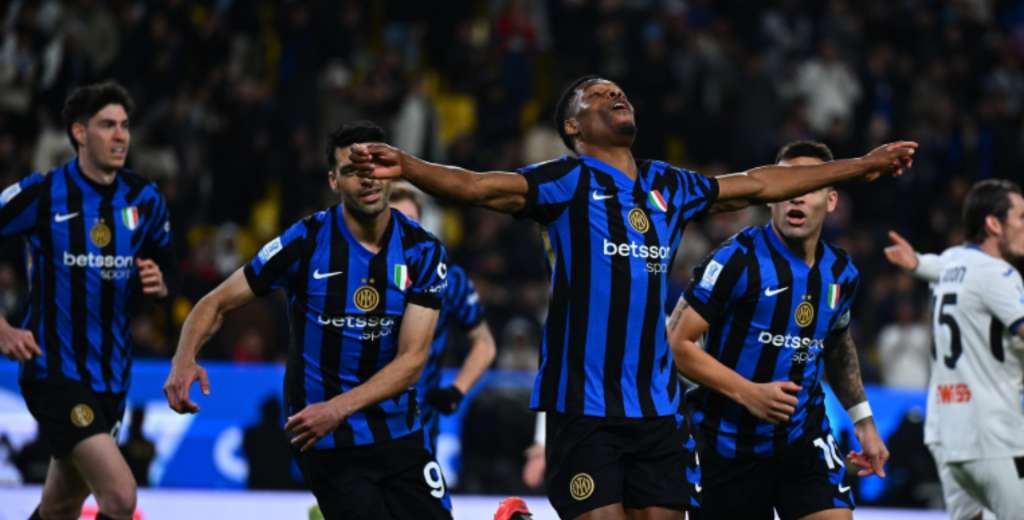 El Inter a la final: con dos golazos de Dumfries el Inter venció 2-0 al Atalanta