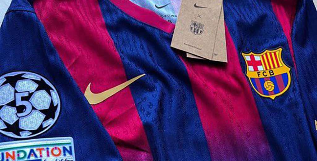 Se filtró la camiseta del Barcelona para este 2025: revolución de Nike