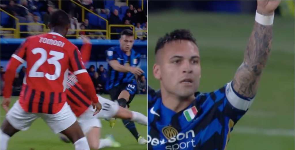 Es la pesadilla del AC Milan: Lautaro los hizo pasar de largo a todos y golazo