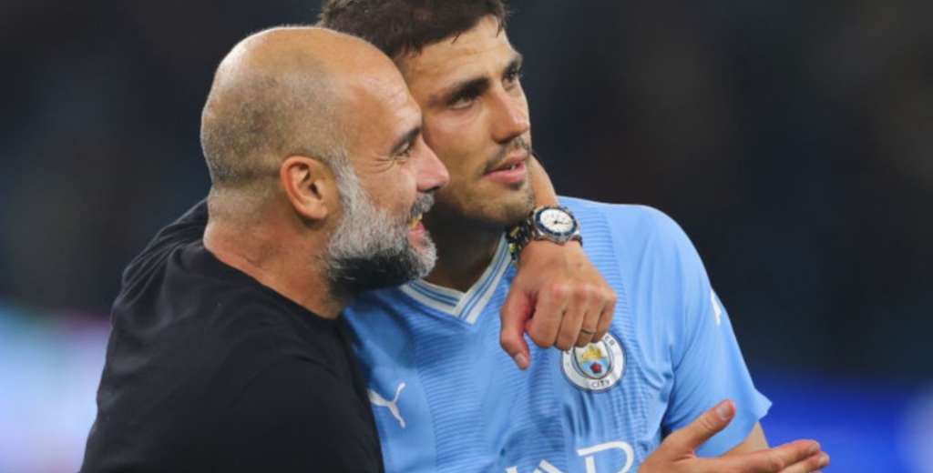 Guardiola y otra opción para reemplazar a Rodri: 40 millones y juega en Italia