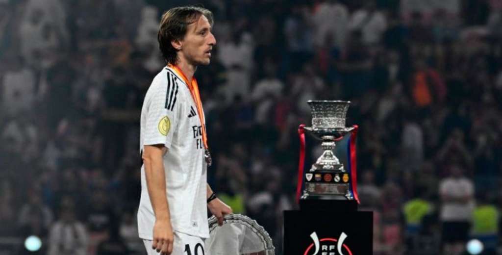 Sin filtro, Modric sorprendió tras la derrota en la Supercopa: "Si había que perder..."