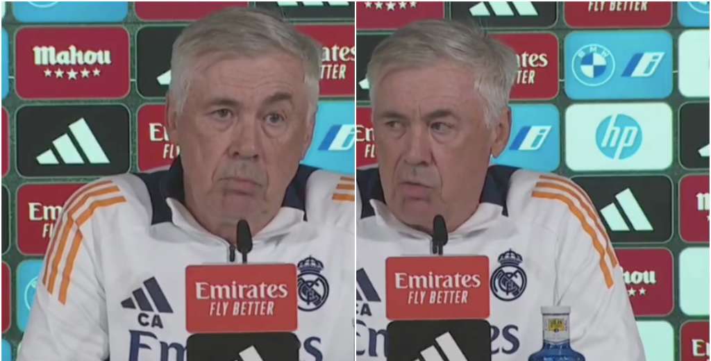 Y un día, Ancelotti explotó tras perder contra FC Barcelona: "Eso es mentira"