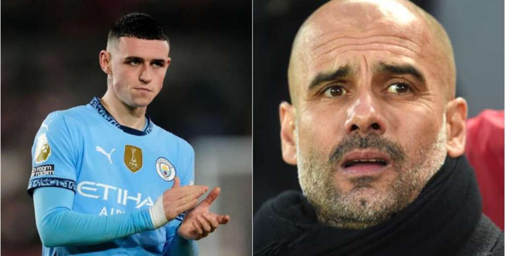 Foden criticó al City y Guardiola reaccionó: "concuerdo, por eso lo saque"