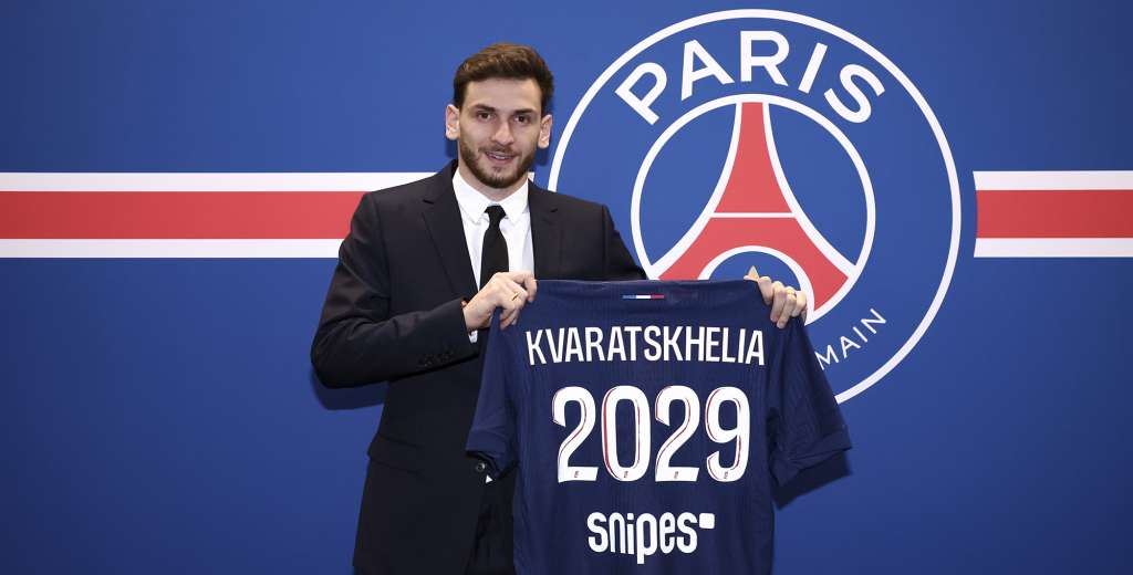 Después de Kvaratskhelia, el PSG pagará 120 millones por este colombiano