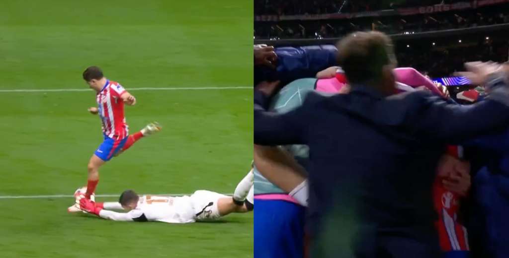 Noche épica del Atlético: Julián Álvarez metió 2 y ganaron 2-1 sobre la hora