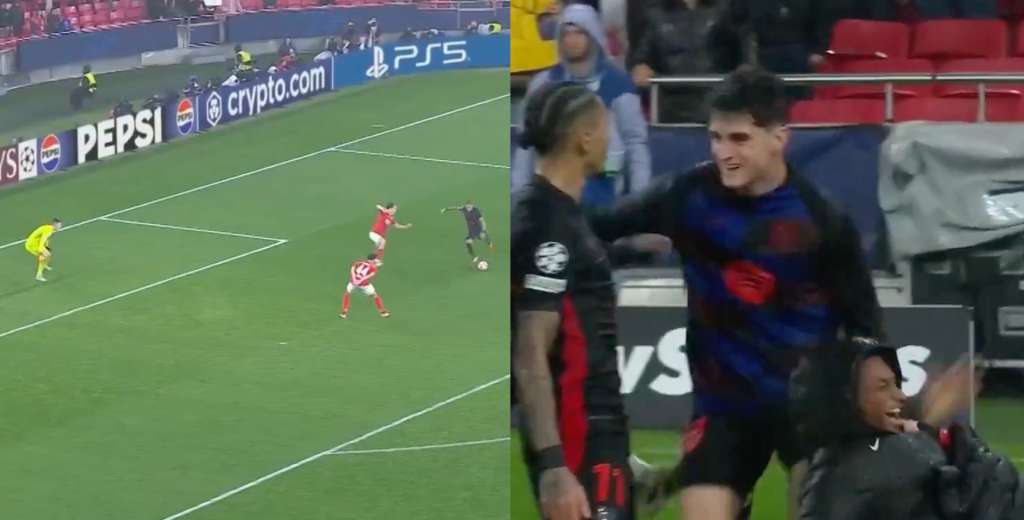 Ya es uno de los grandes goles de siempre: el 5-4 de Raphinha al Benfica a los 95