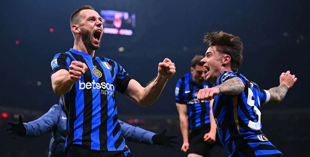 Locura en Italia: Inter le empató al Miolan 1-1 a los 94 en el Clásico